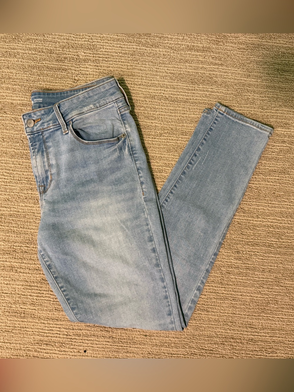 Old Navy Light Blue Rockstar Jeans